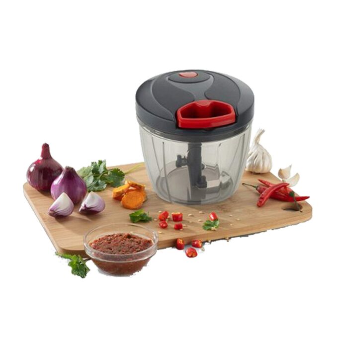 Big Handy Chopper with 5 Five SS Blades, Ideal for Chopped & Churn Vegetable, Salads, Nuts, Salsa, Dry Fuits etc