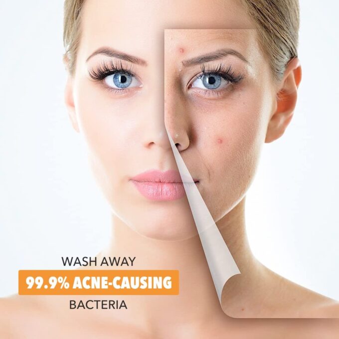 Aayuzon Vitamin C Face Wash for glowing skin with Orange Peel & Nutmeg Exctract | Skin Brightening, Helps Reduce Pigmentation - 100ml